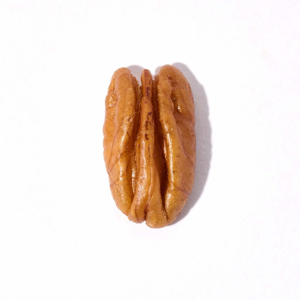 Fancy pecan topper half